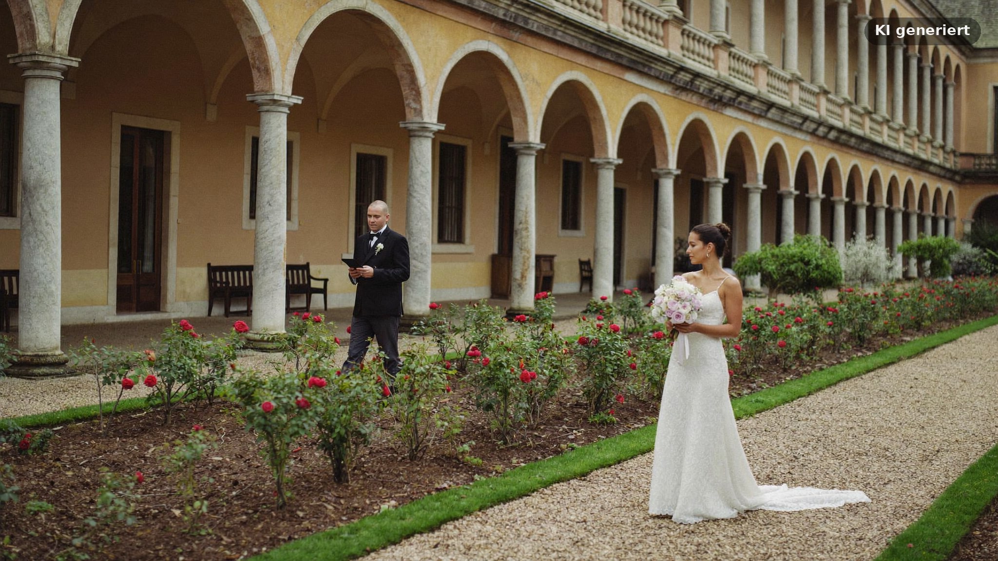 Hochzeitsfotograf München Altstadt im Hofgarten am Dianatempel