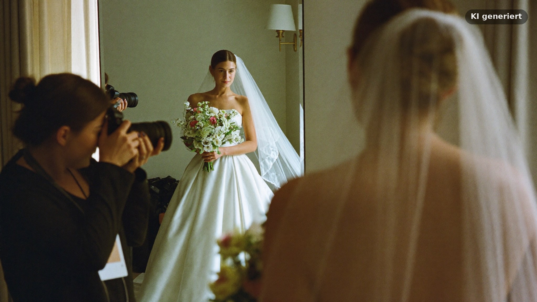 Fotografin Osnabrück beim Getting Ready der Braut vor dem Trauzimmer