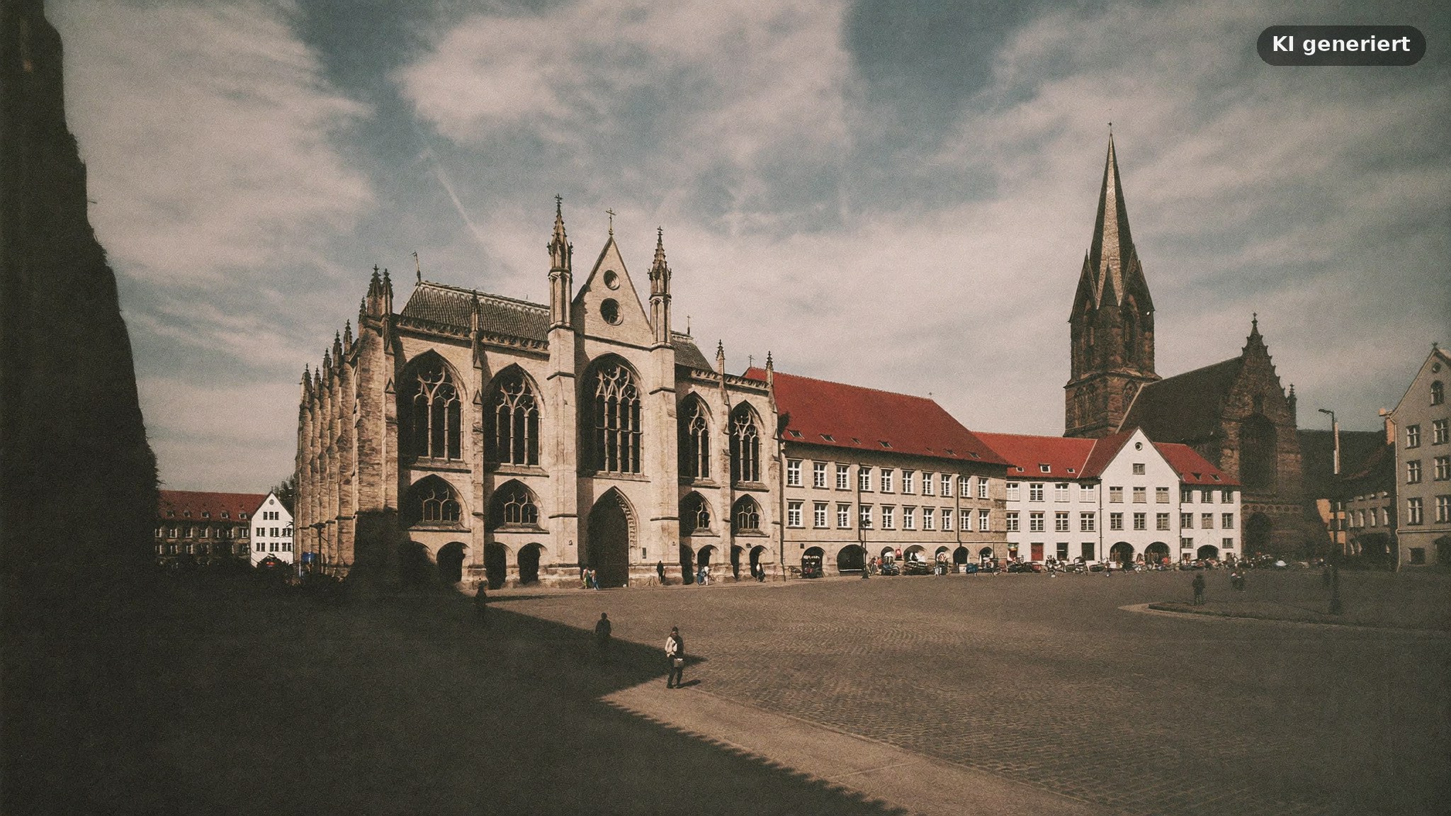 Freitreppe am Heger Tor, Motiv für den Hochzeitsfotograf Osnabrück Innenstadt